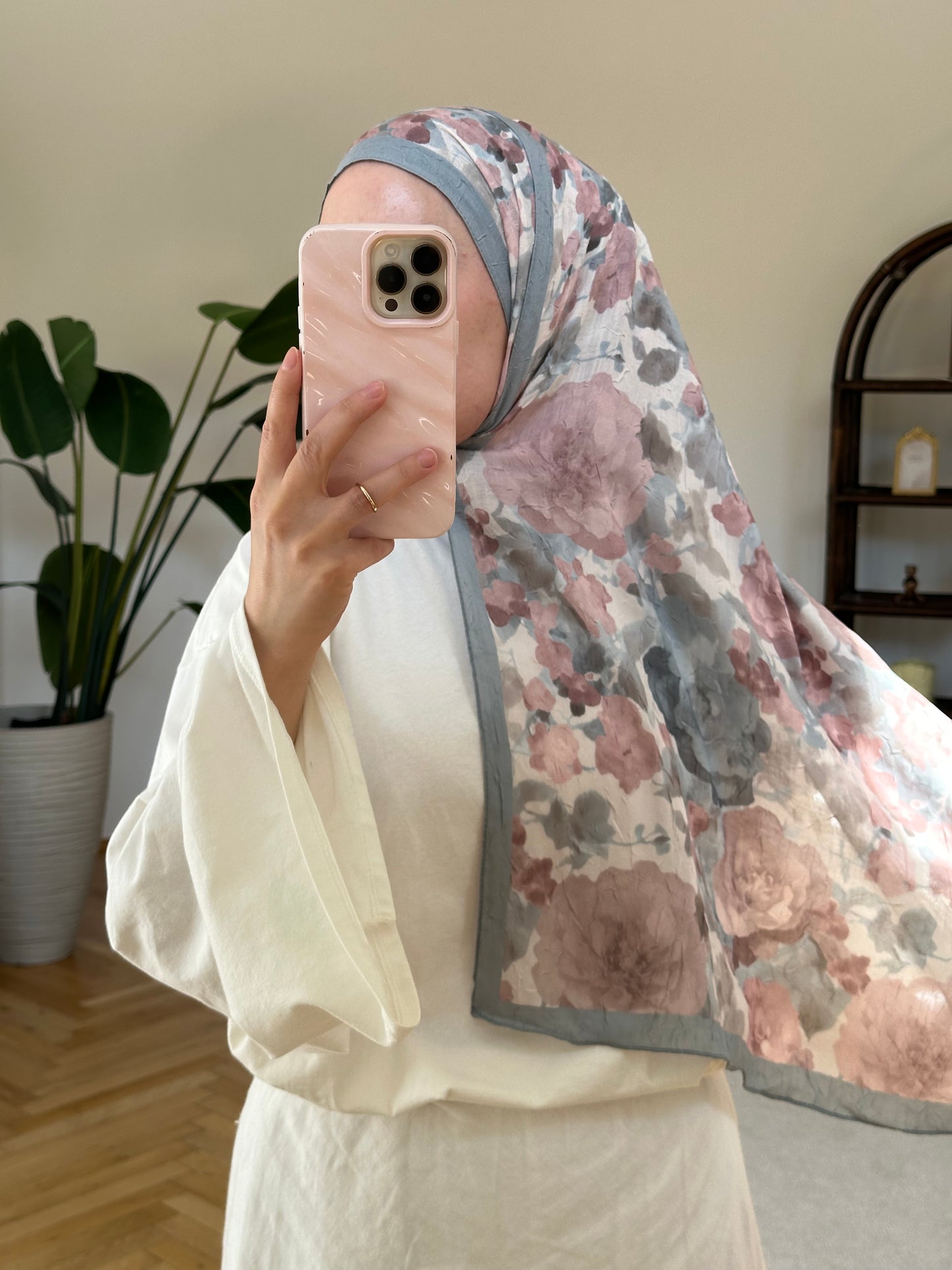 Kalbi Scarf Blau