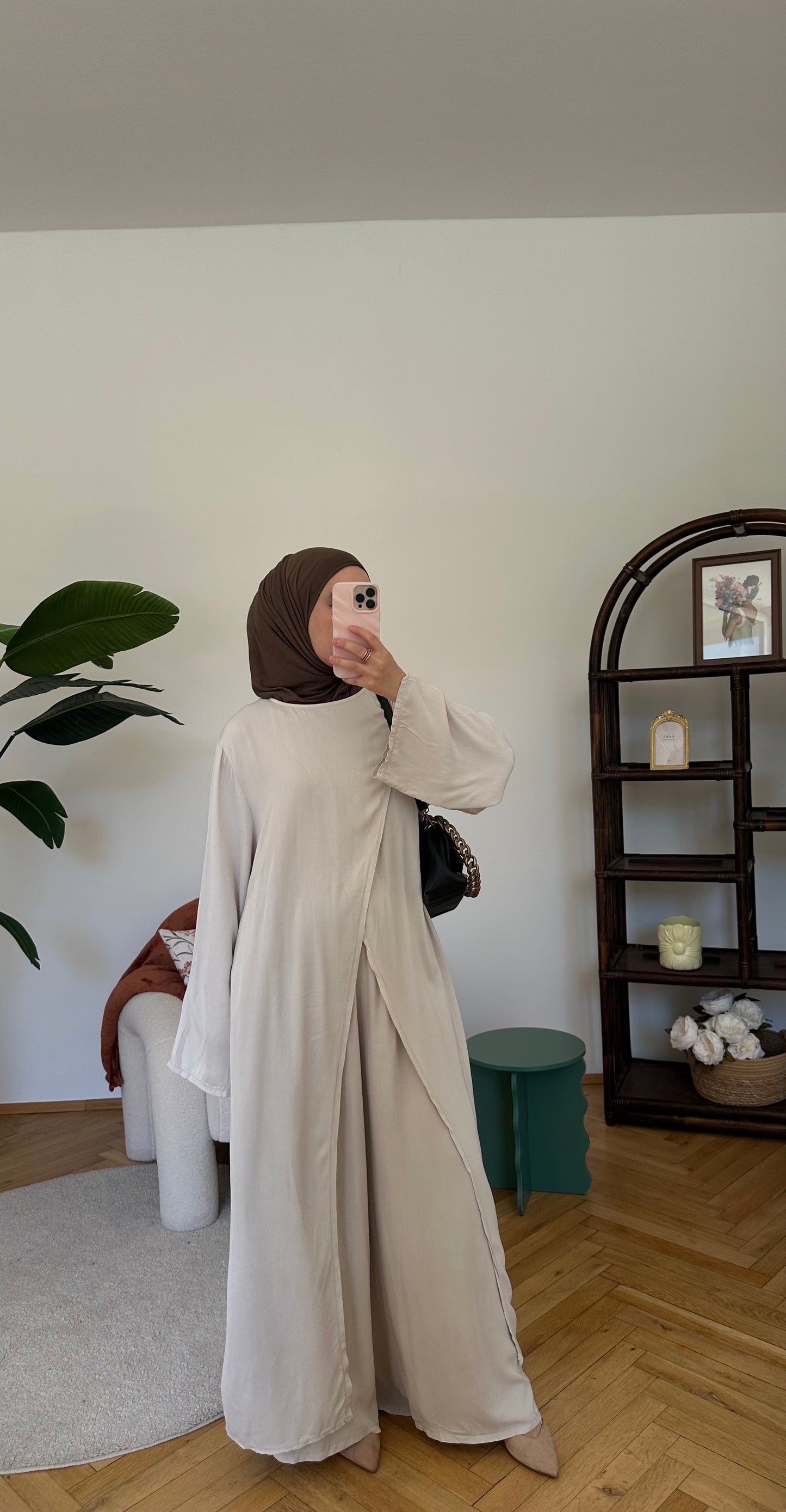 Lidya Zweiteiler Beige
