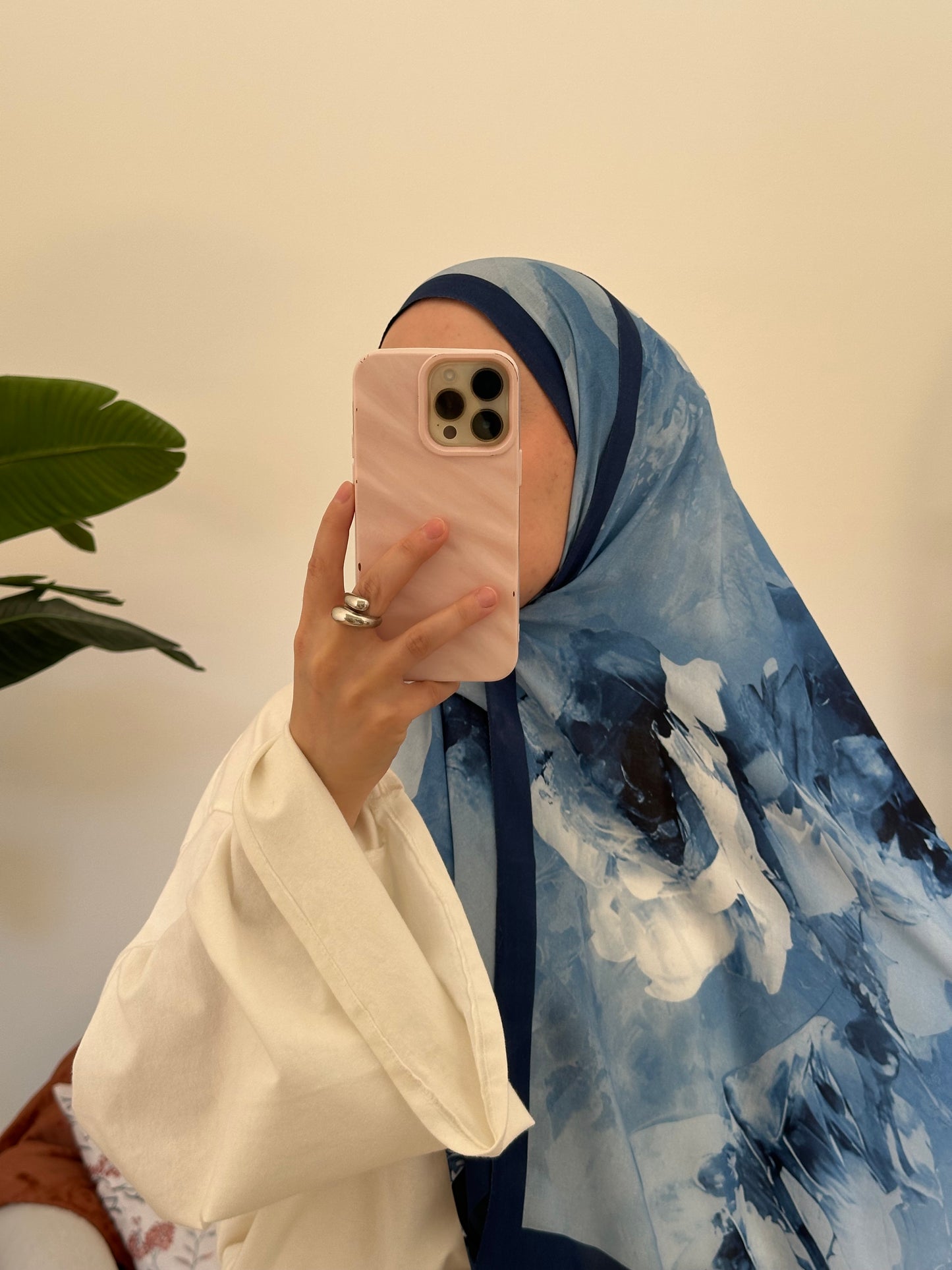 Layla Scarf Blau
