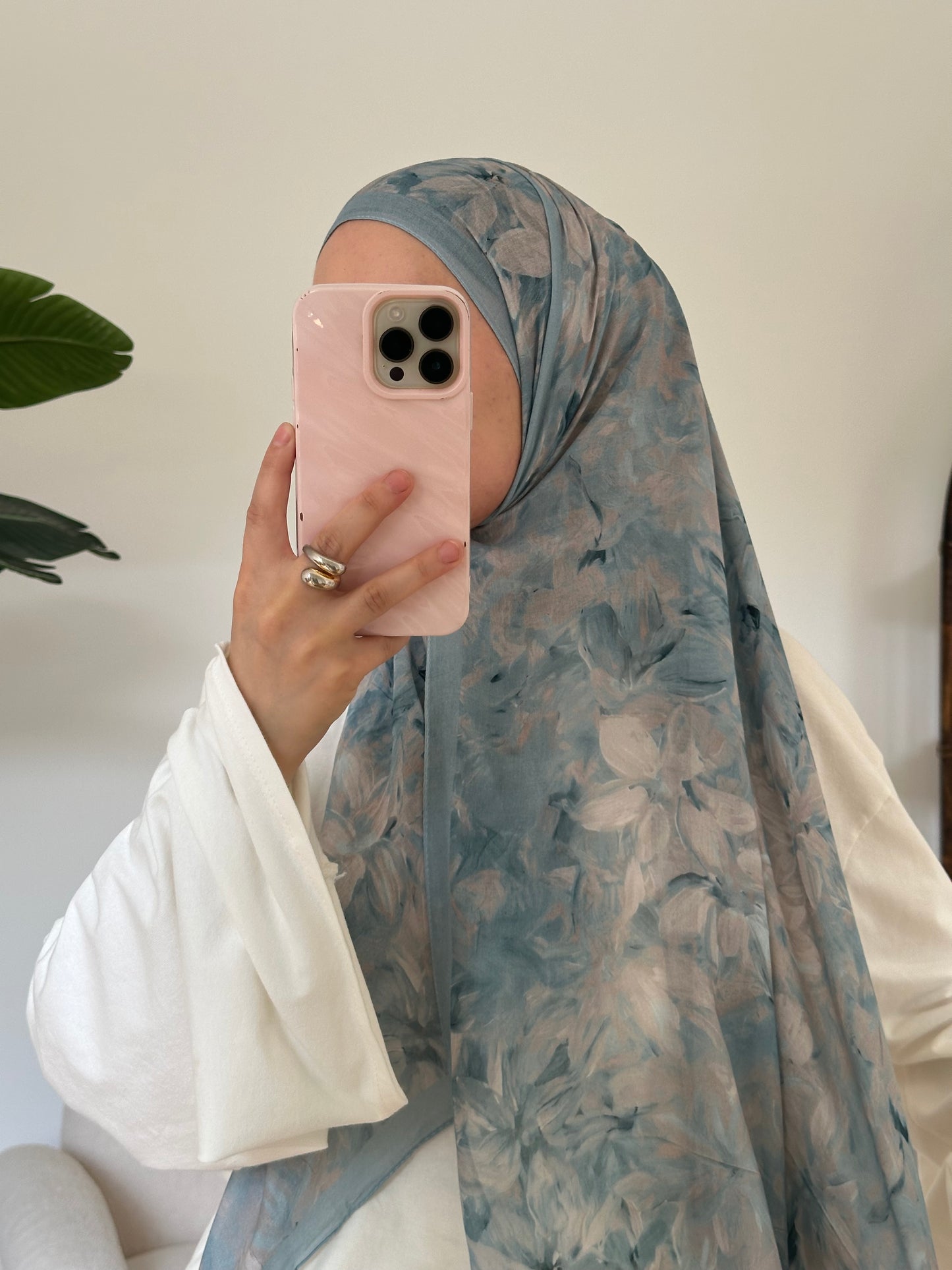 Rami Scarf Blau