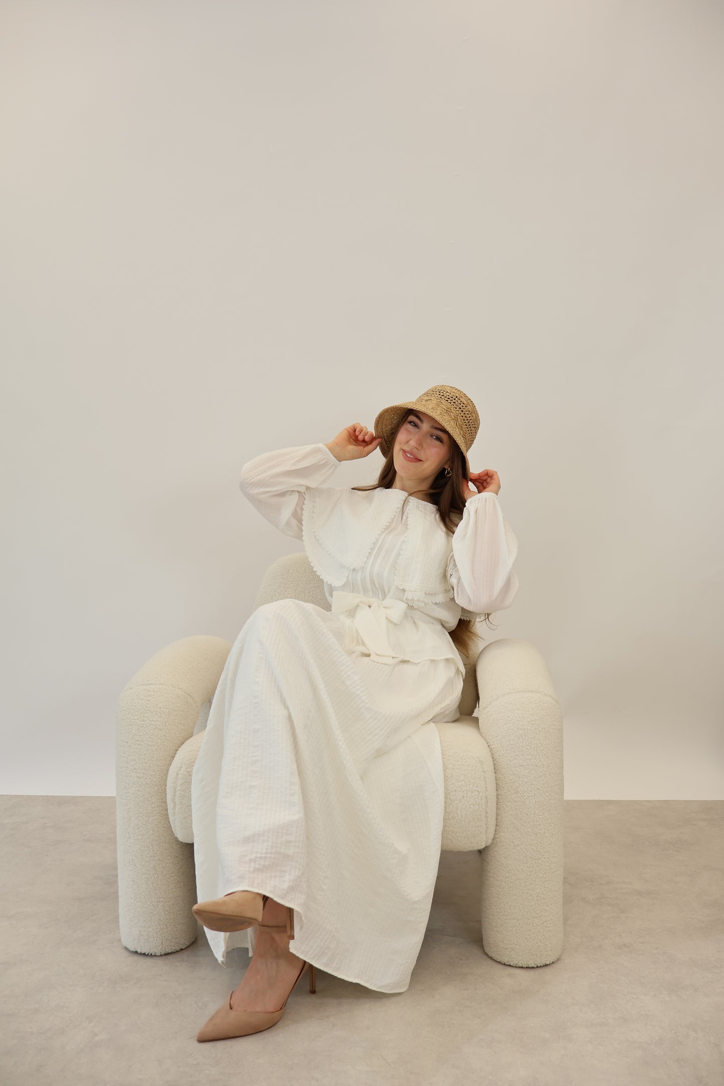 Ruya Zwei-Teiler Weiss