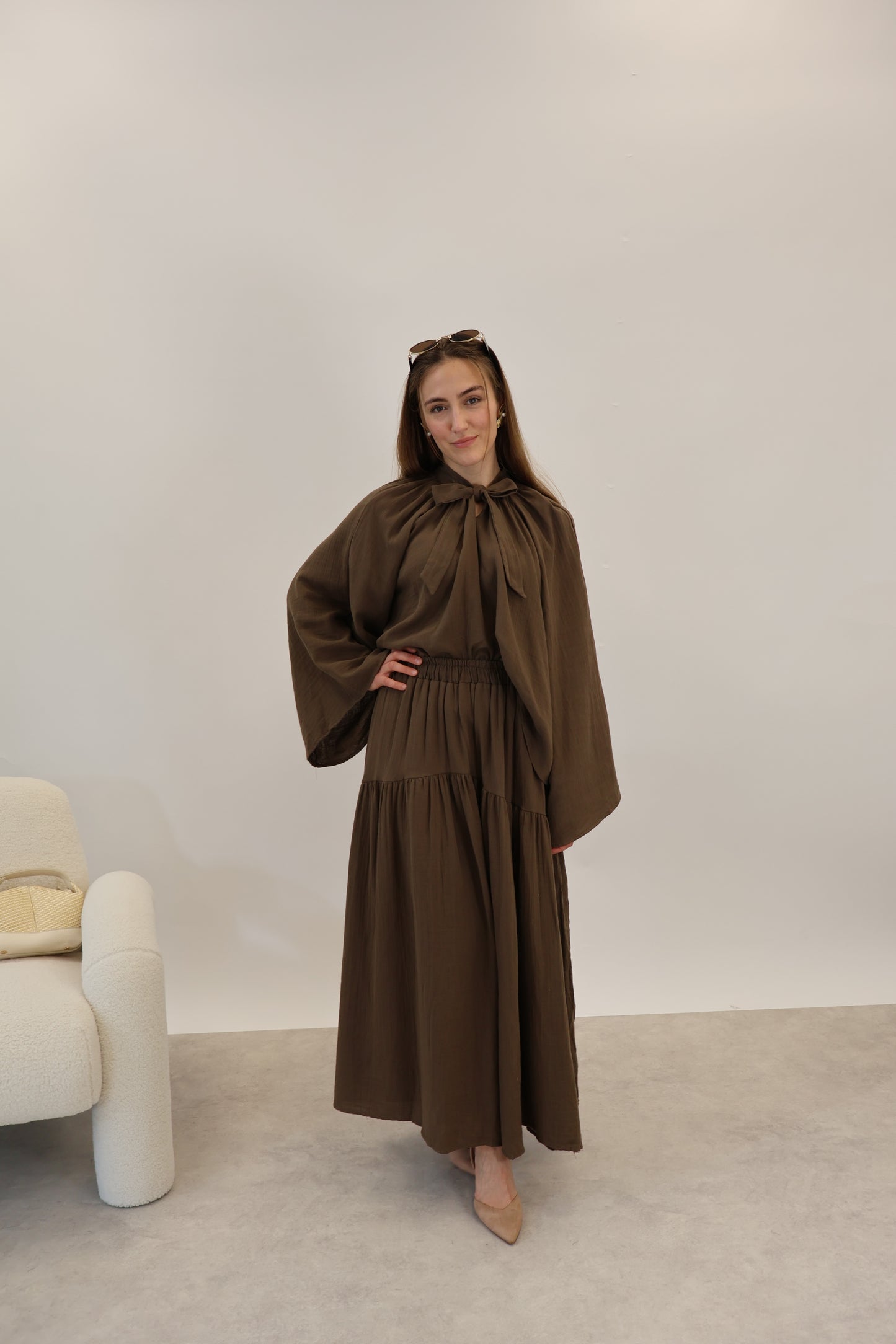 Narin Zwei-Teiler Braun