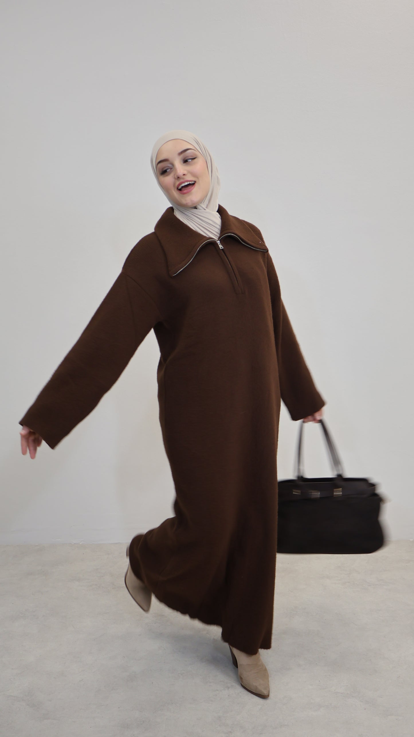 Liva Kleid Braun