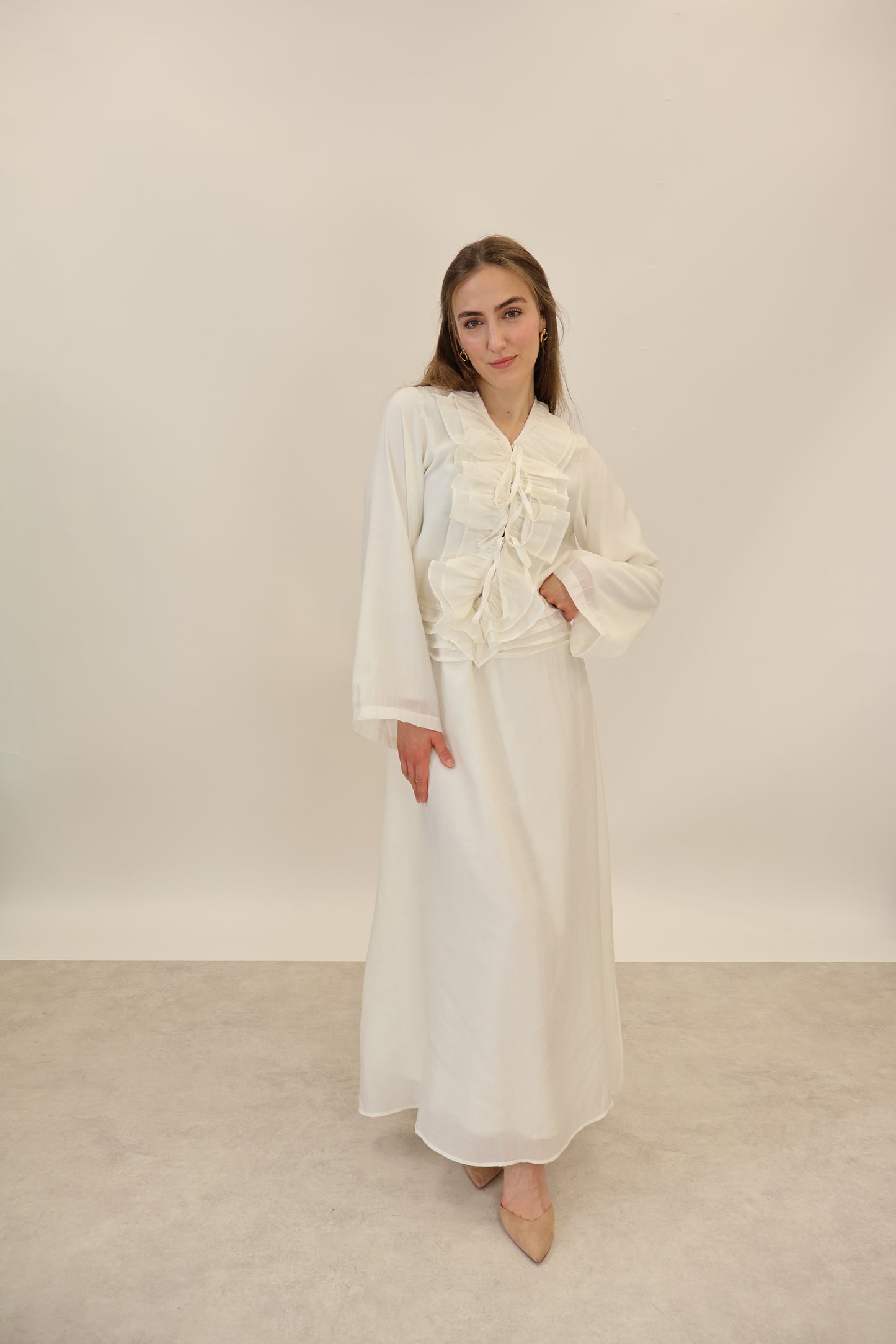 Ella Kleid Weiss
