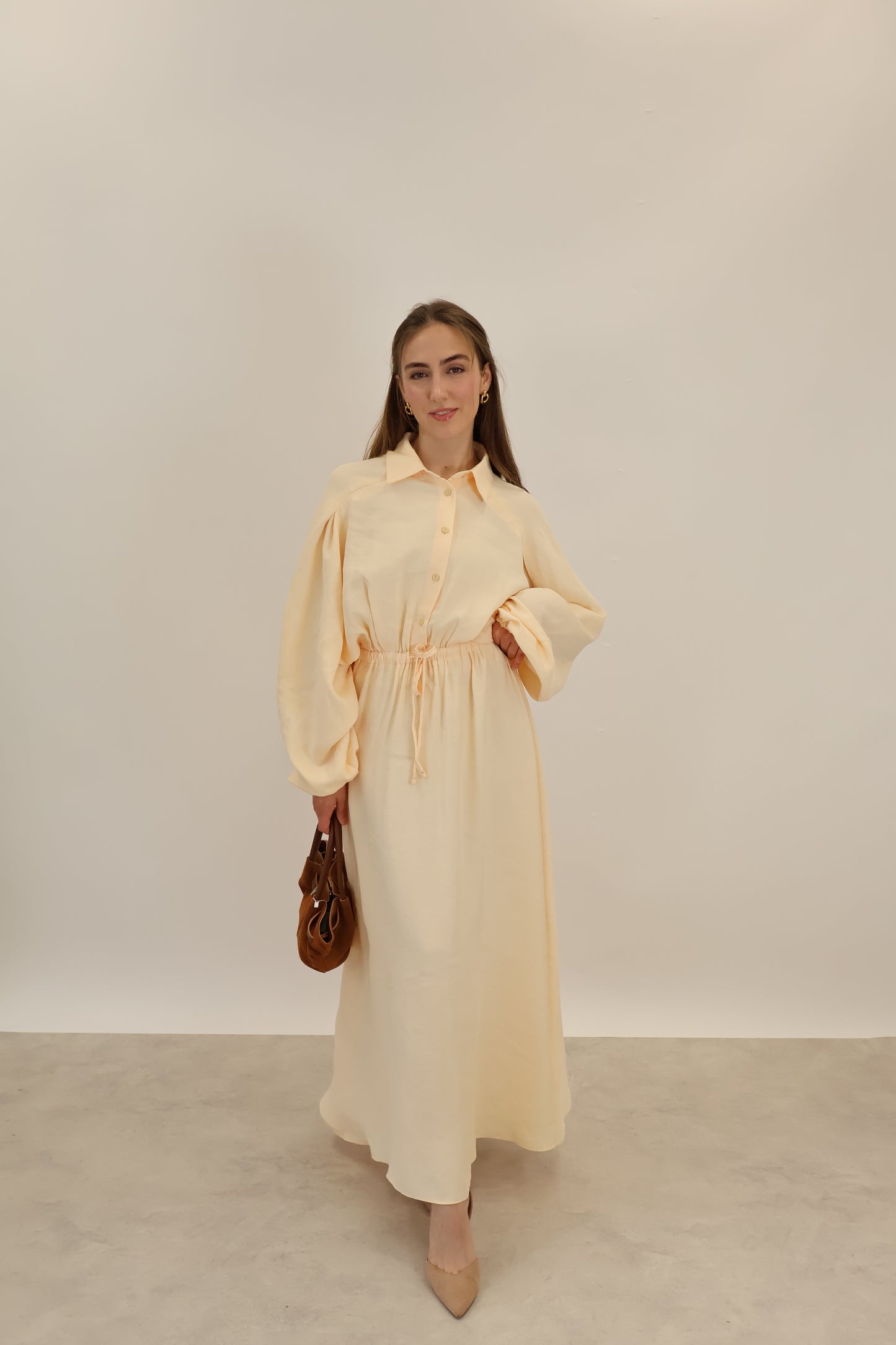 Farah Kleid Aprikose