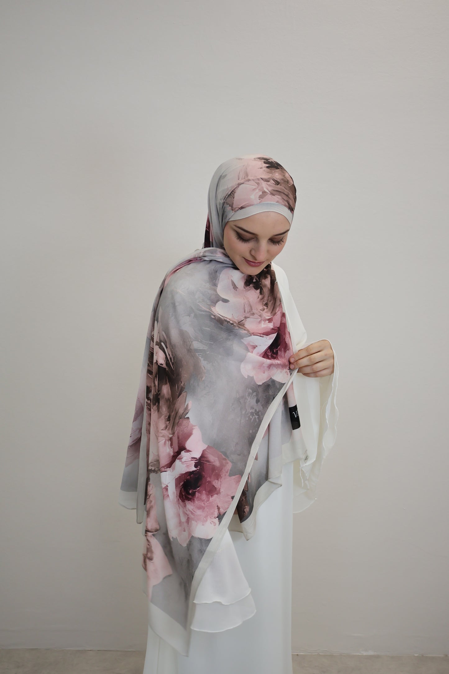 Layla Scarf Grau