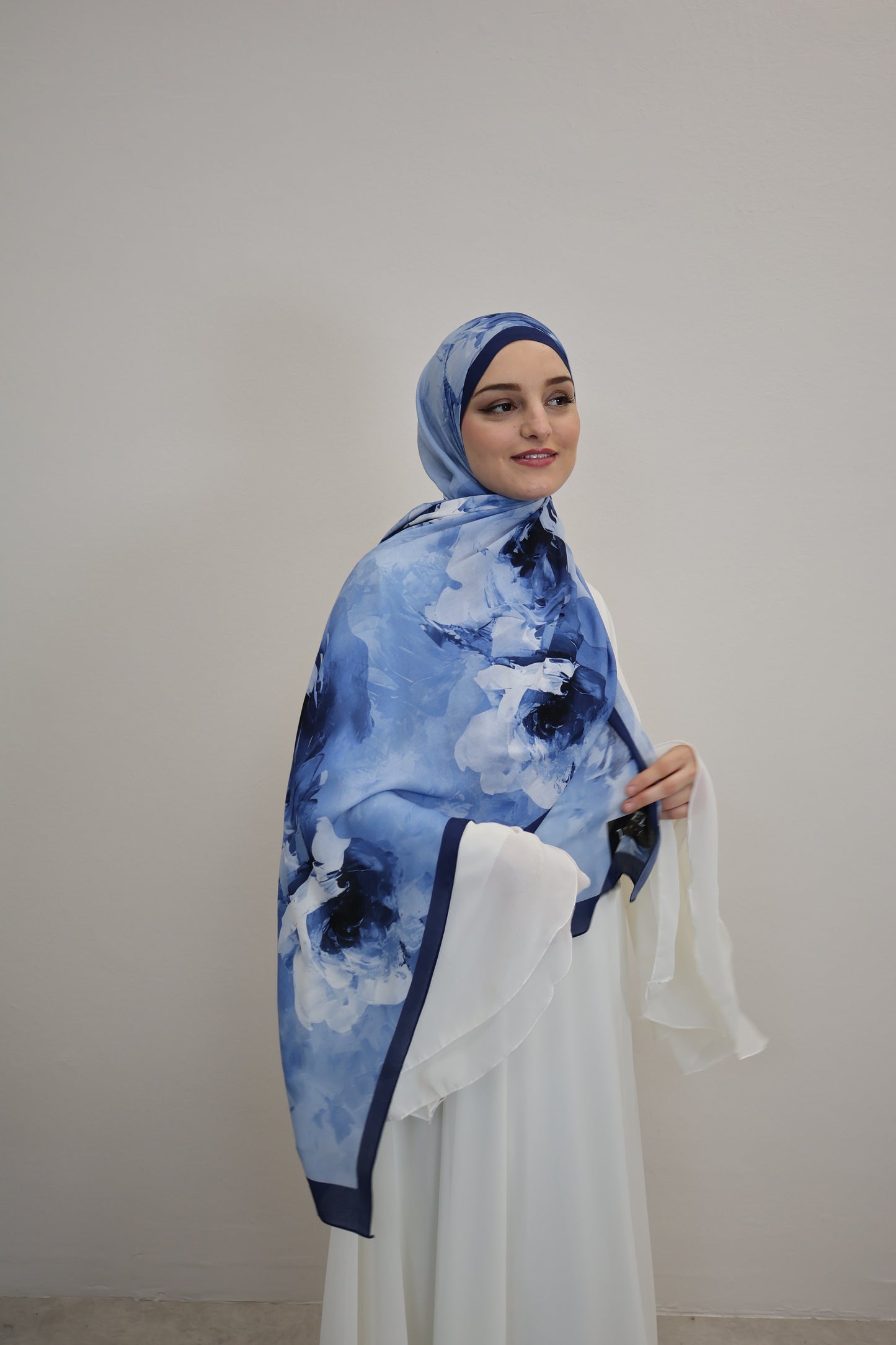 Layla Scarf Blau