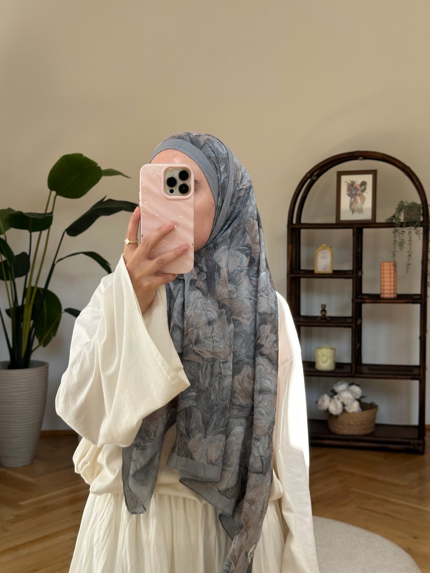 Tara Scarf Blau