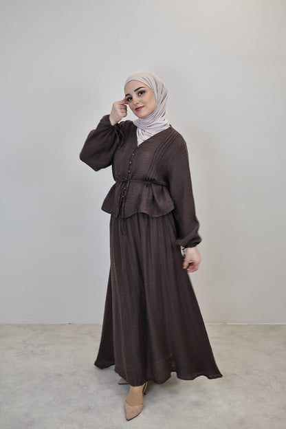 Hira Zwei-Teiler Braun