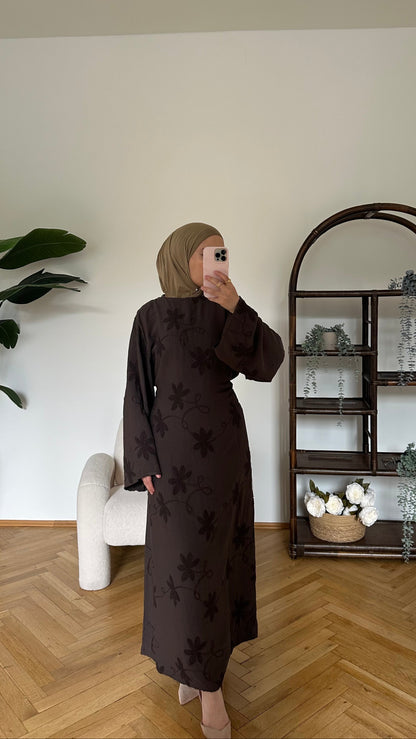 Zarif Kleid Braun
