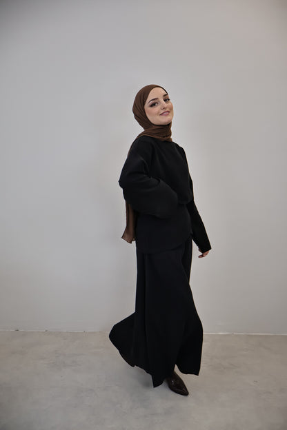 Taille Zwei-Teiler Schwarz