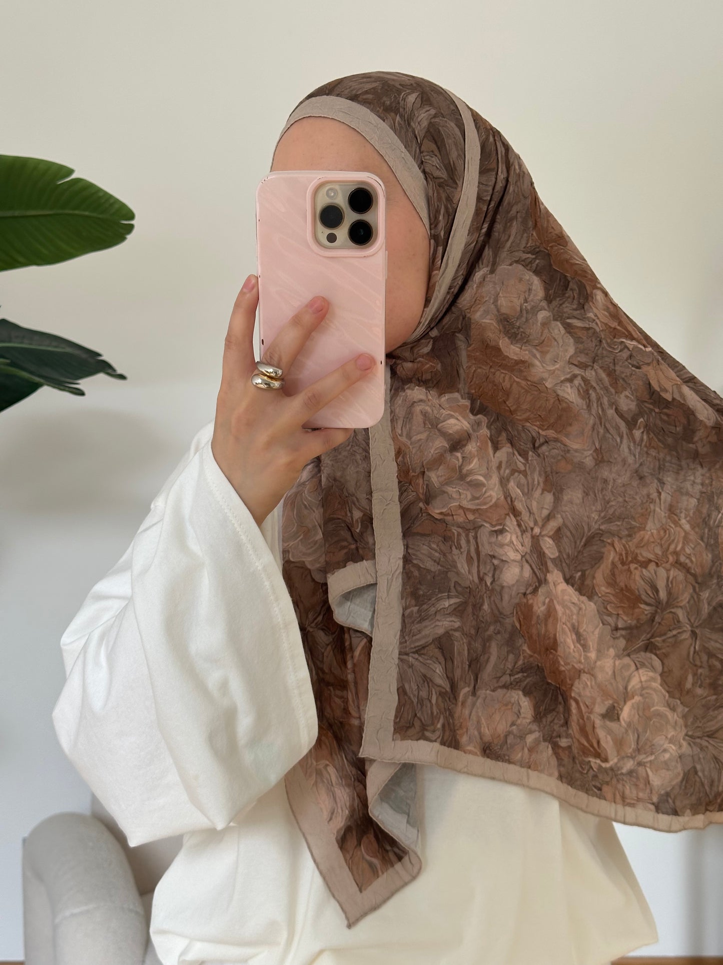 Nora Scarf Beige