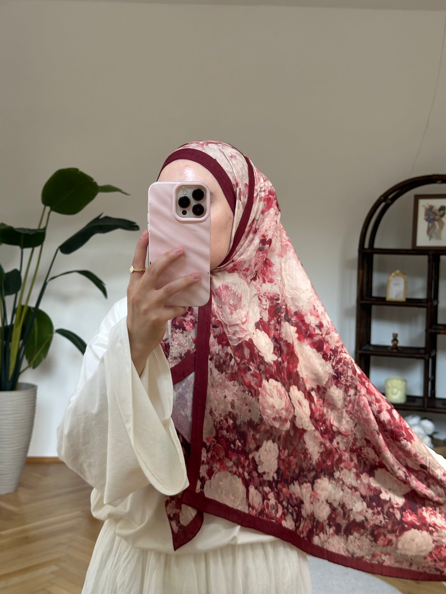 Ala Scarf Bordeaux