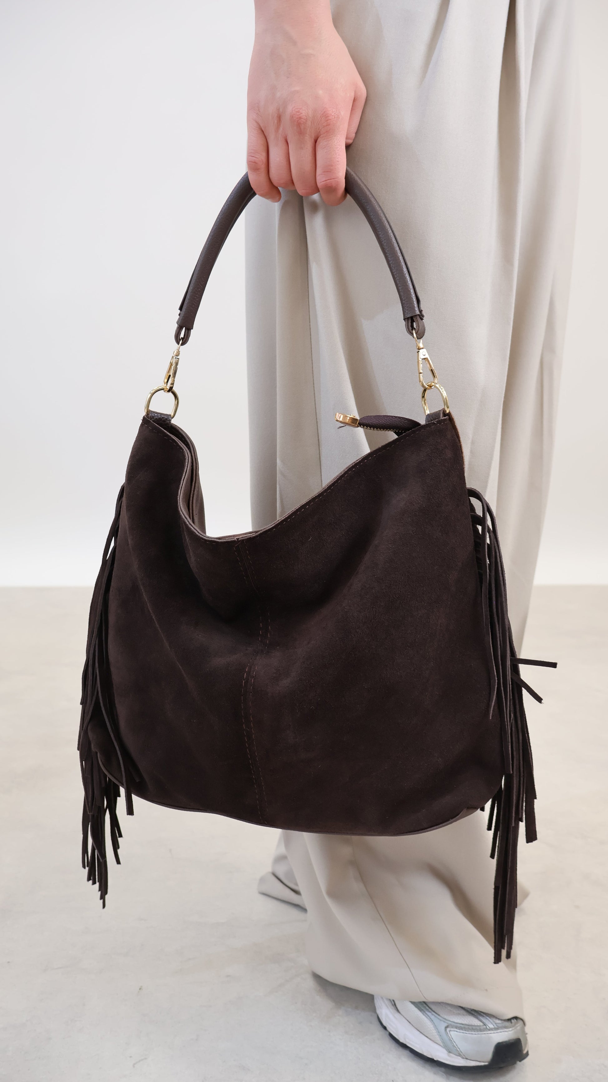 Tasche mit Fransen