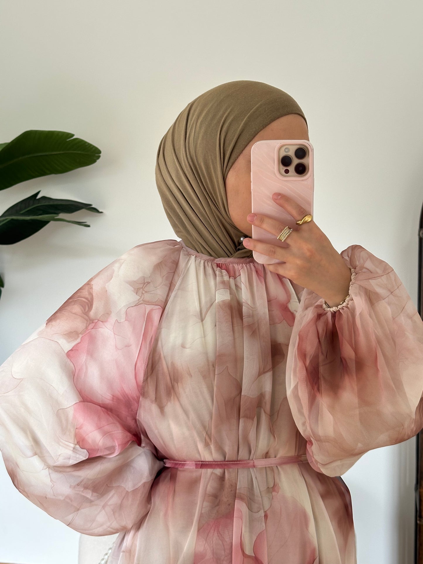 Inci Kleid Rosa