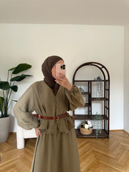 Hira Zwei-Teiler Grün