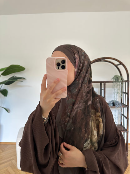 Art Scarf Braun