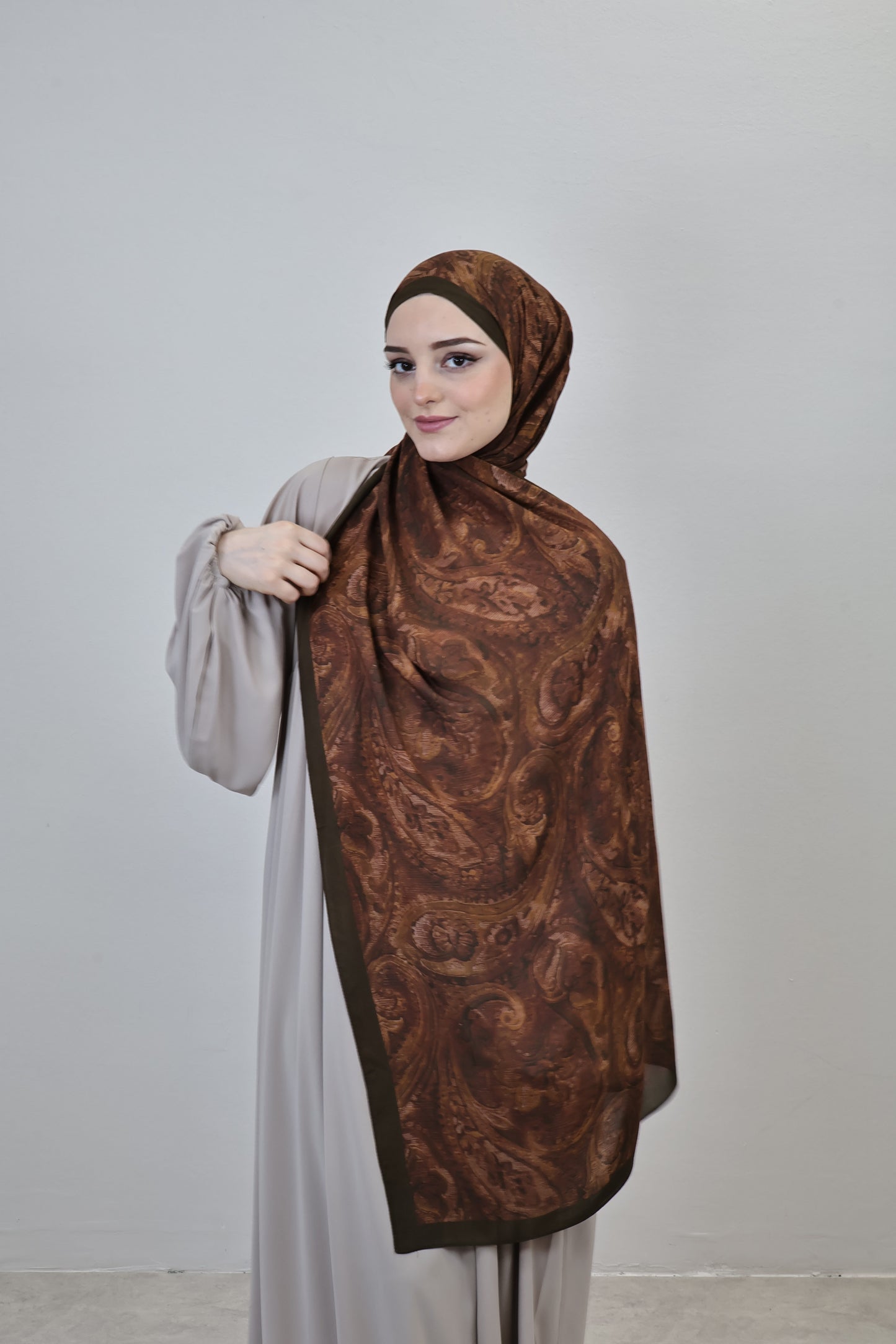 Orientalisch Scarf Grün