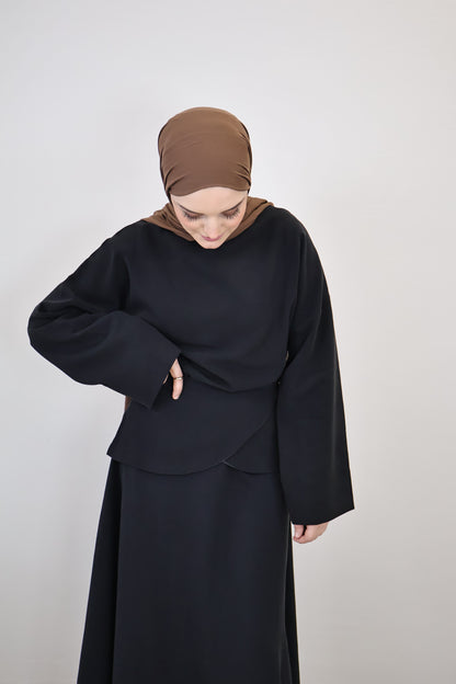 Taille Zwei-Teiler Schwarz