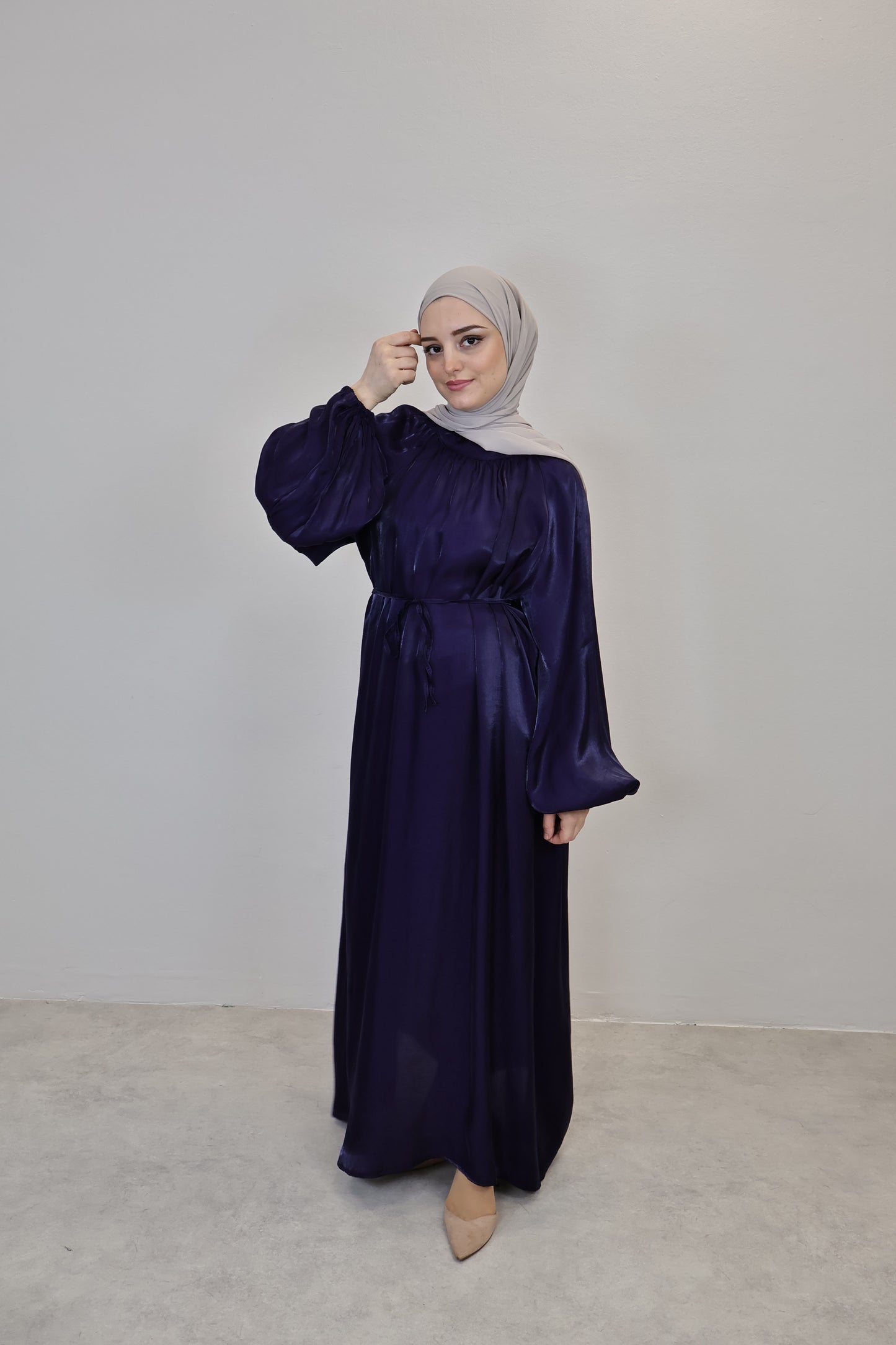 Hümra Kleid Marineblau