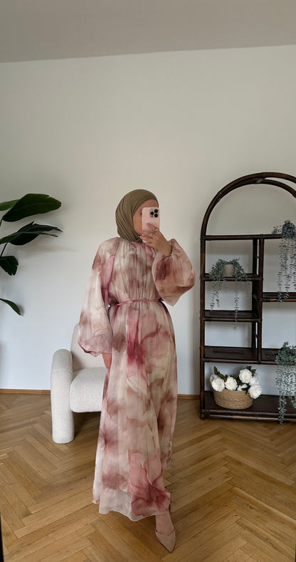 Inci Kleid Rosa