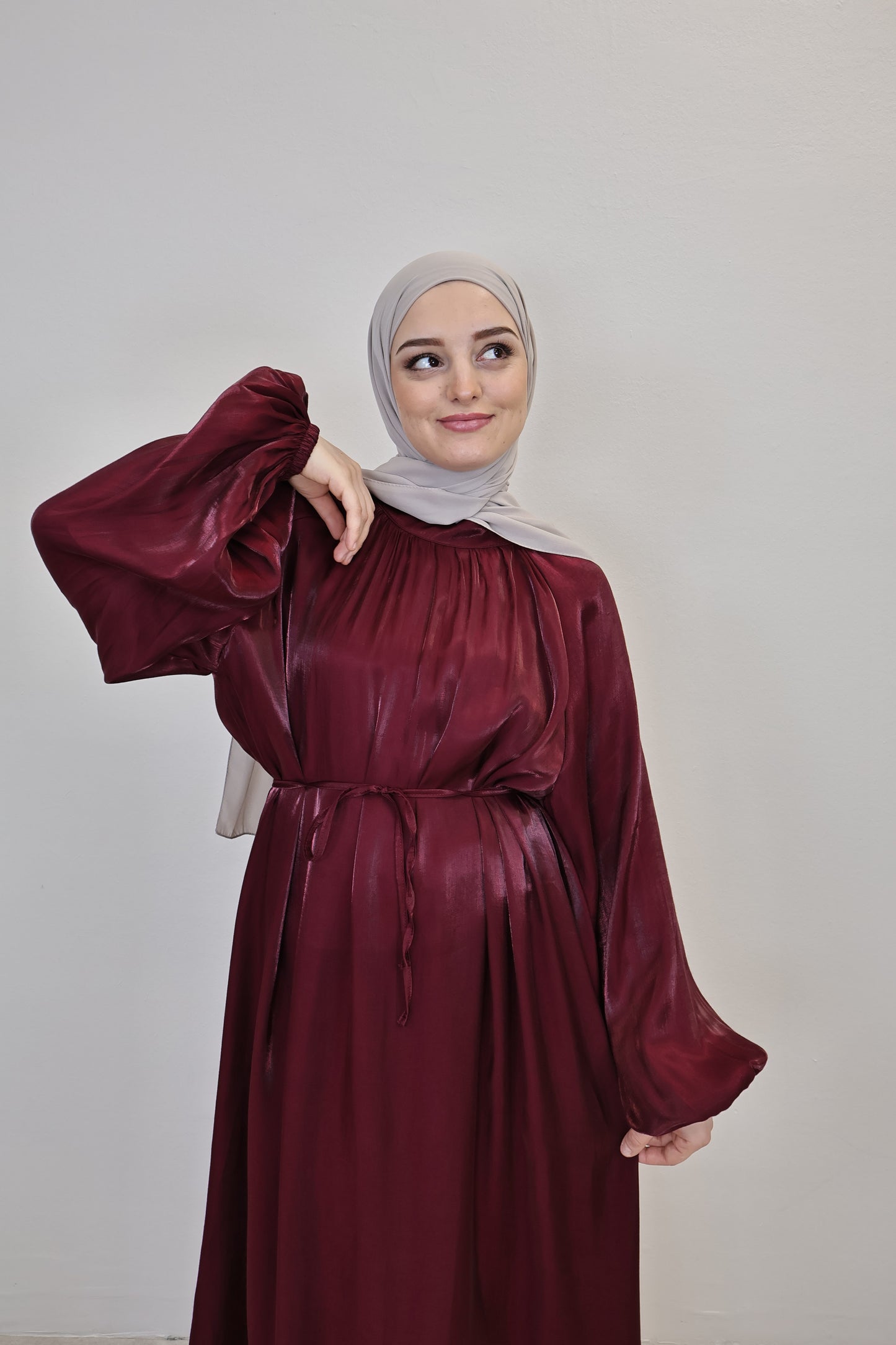 Hümra Kleid Bordeaux