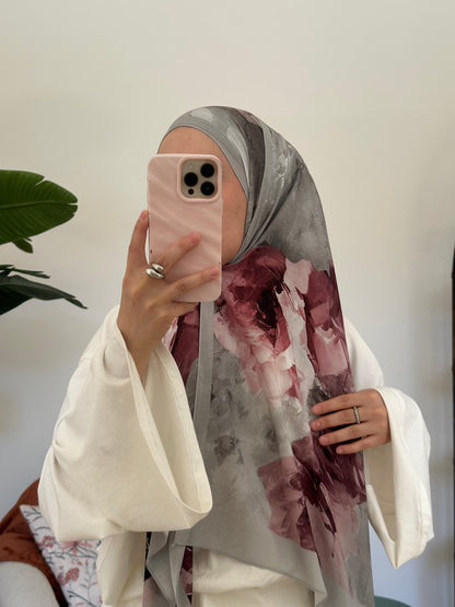 Layla Scarf Grau