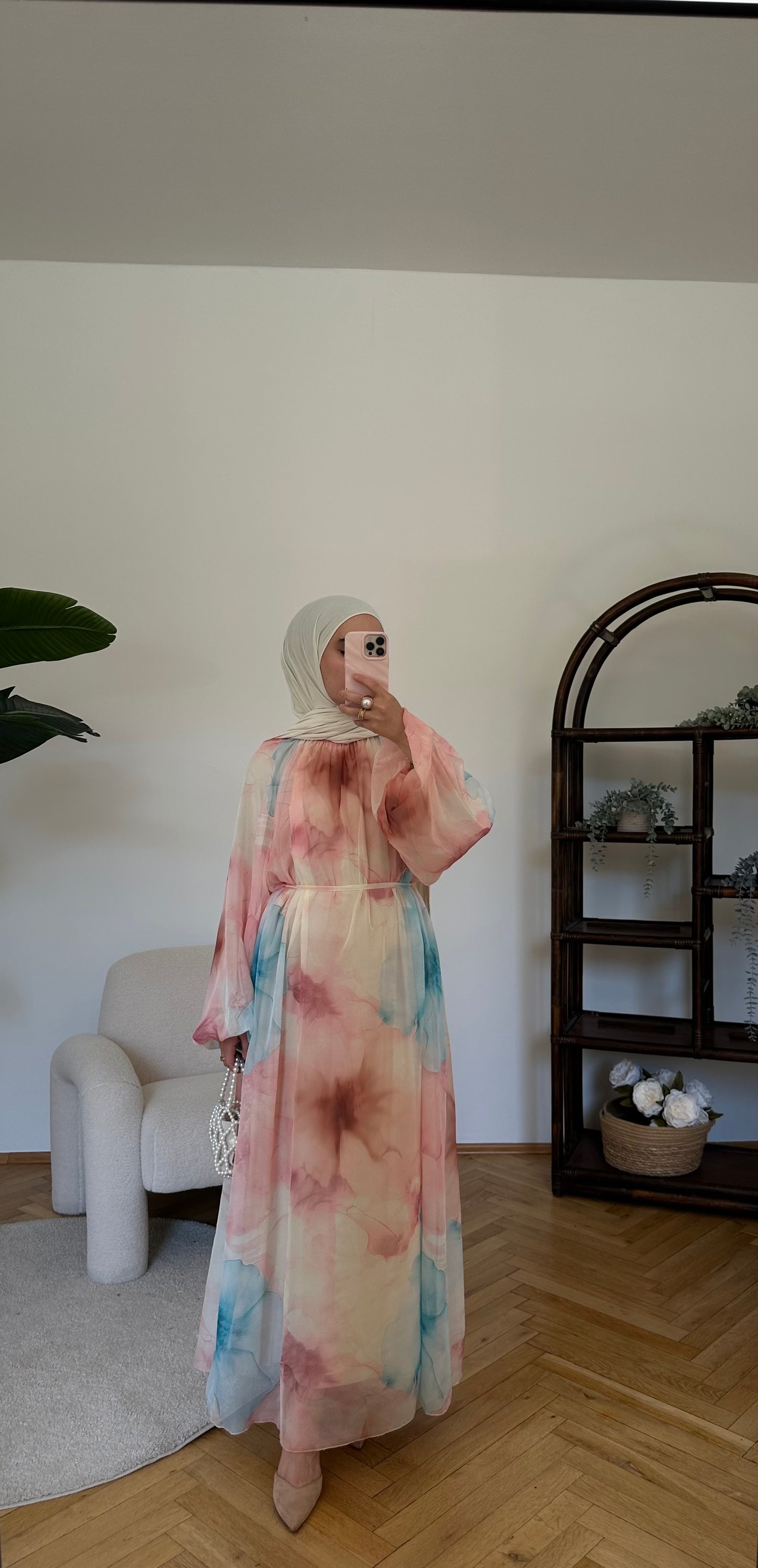 Inci Kleid Pink