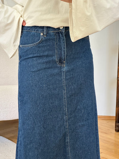 Jeansrock Dunkelblau