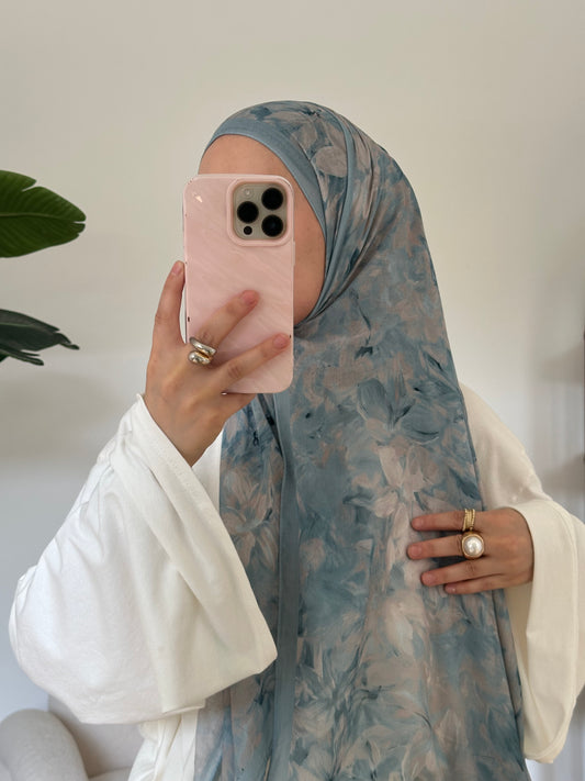 Rami Scarf Blau