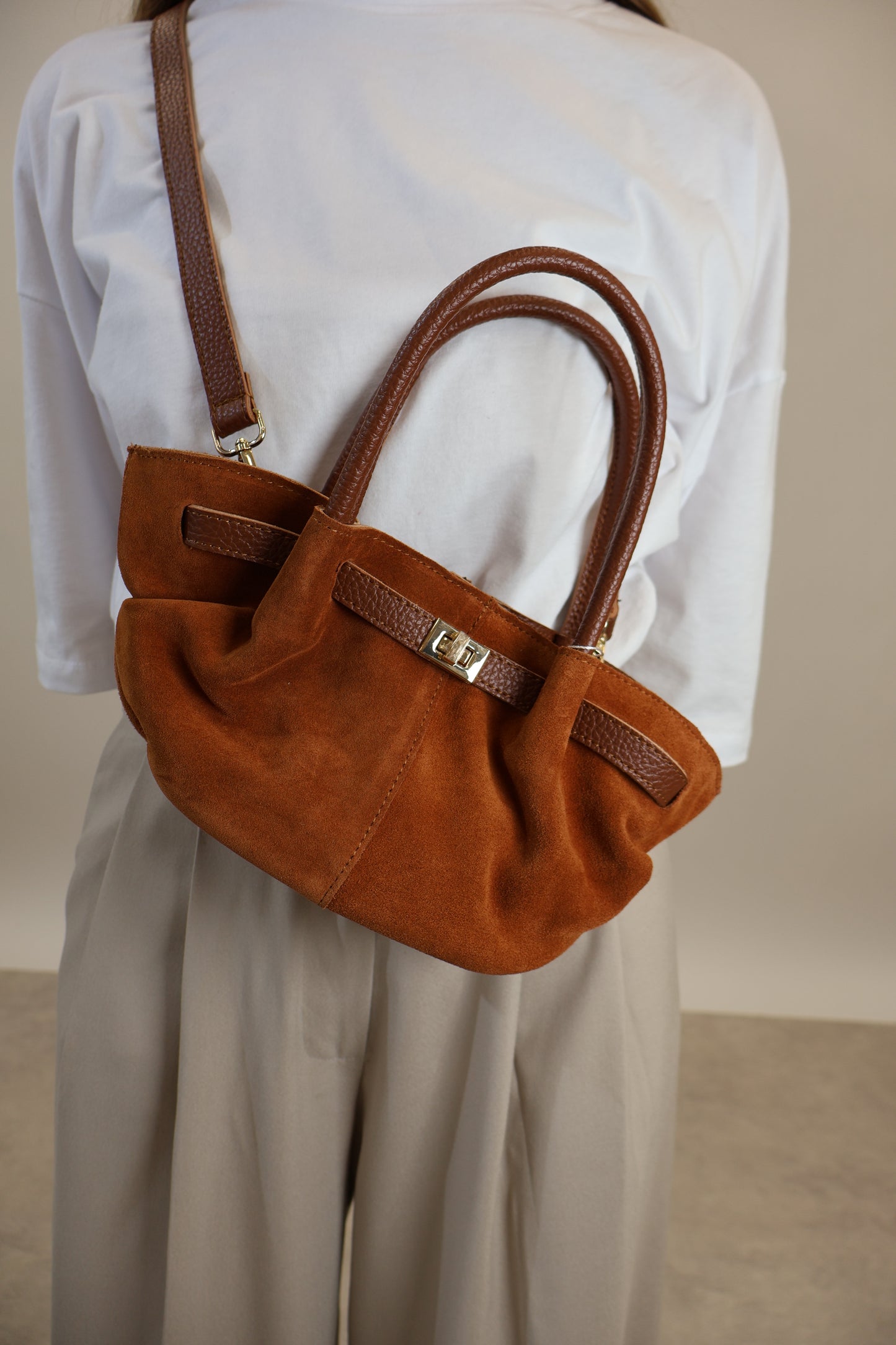 Tragetasche Karamell