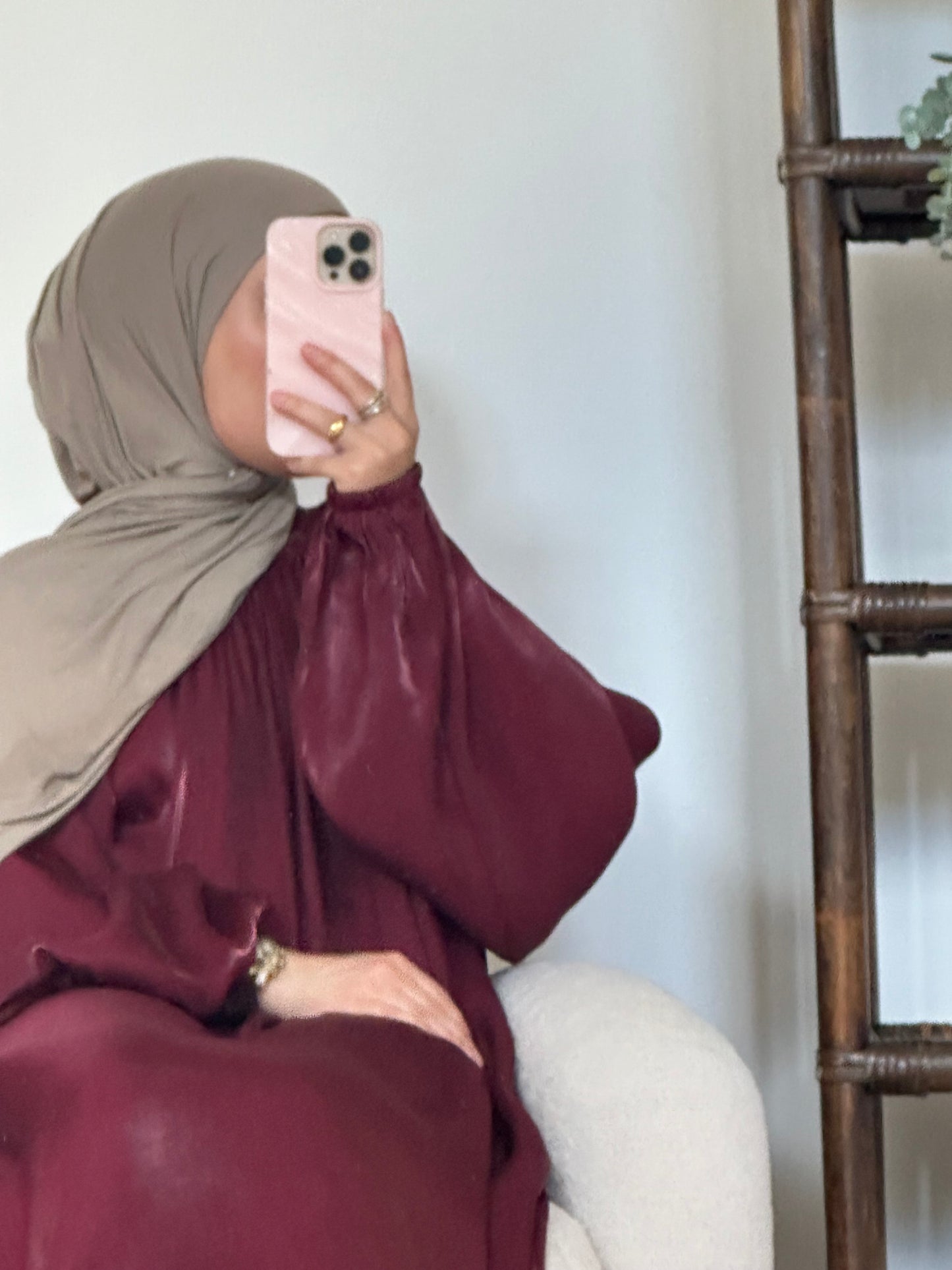 Hümra Kleid Bordeaux