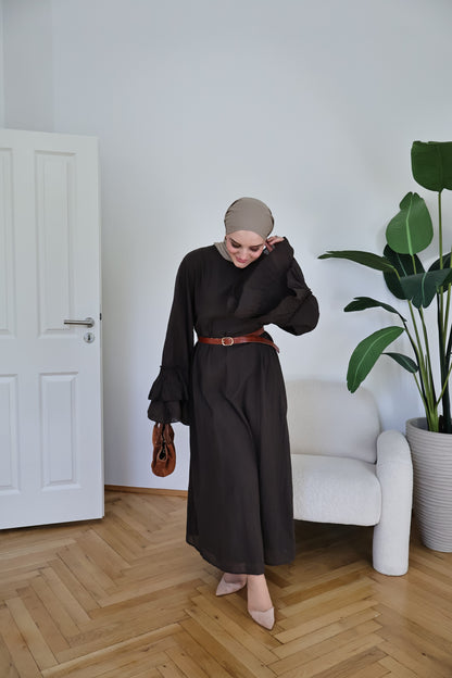 Pamuk Kleid Braun