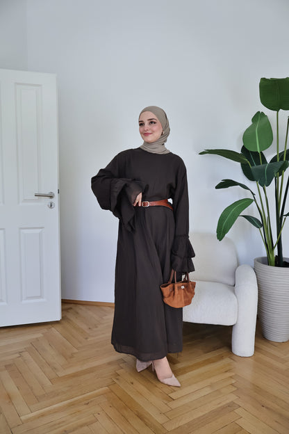 Pamuk Kleid Braun