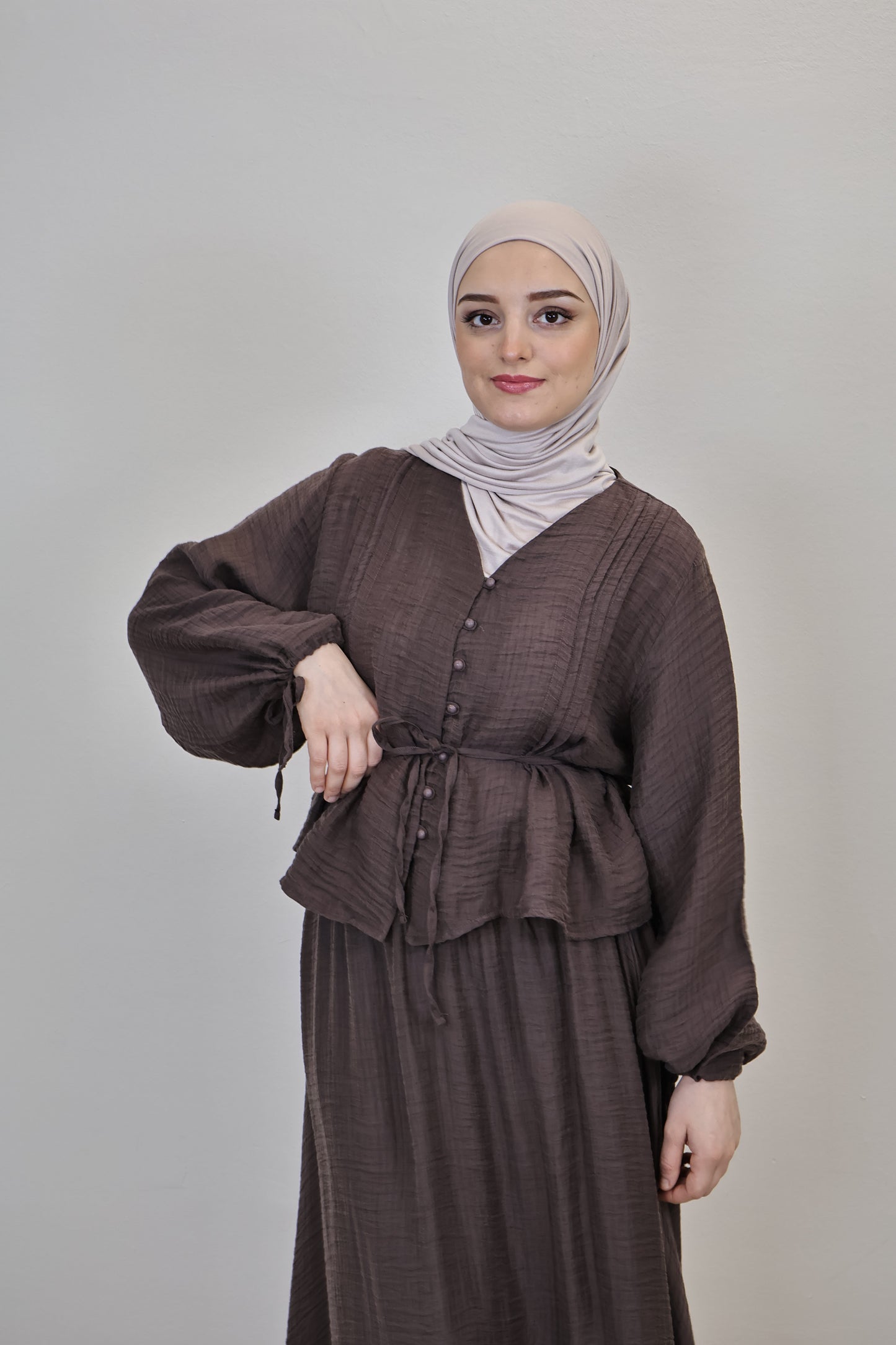 Hira Zwei-Teiler Braun