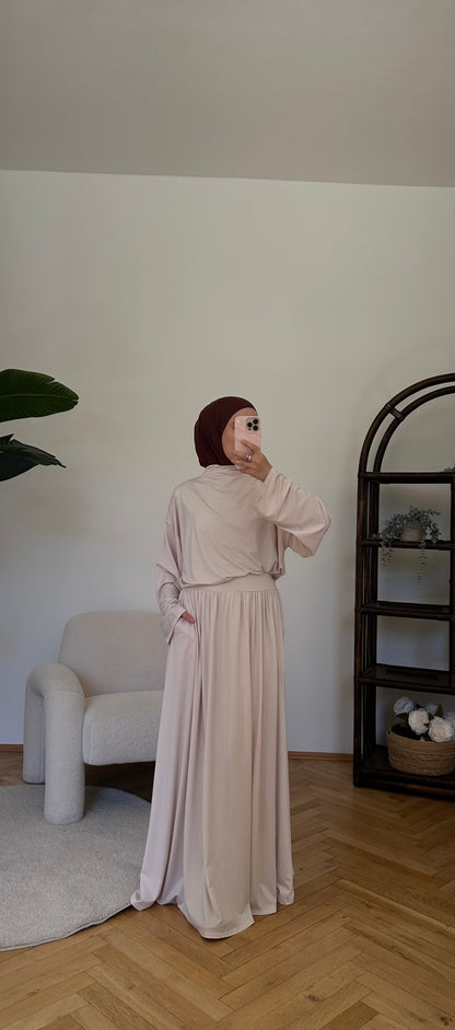 Sifa Zwei-Teiler Beige