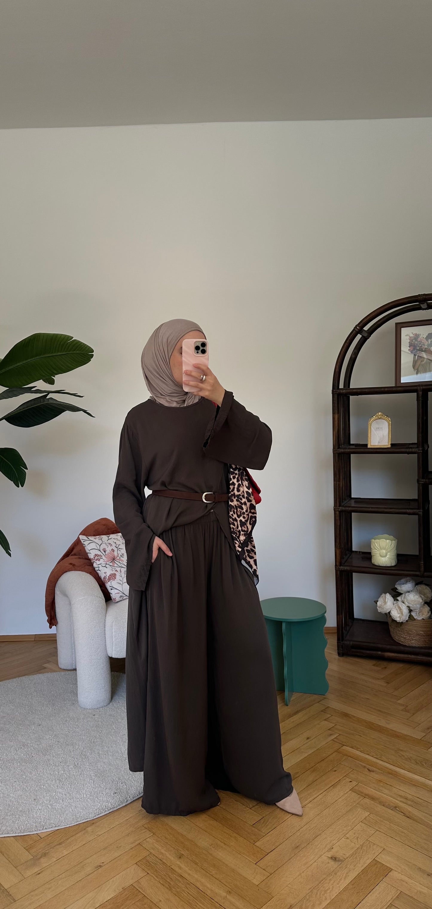 Lidya Zweiteiler Braun
