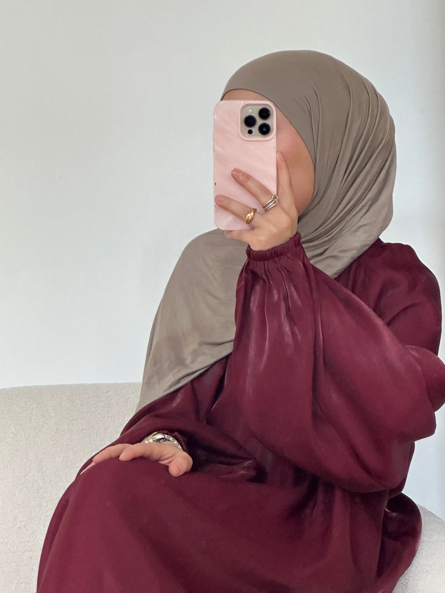 Hümra Kleid Bordeaux