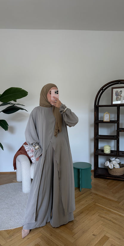 Lidya Zweiteiler Steingrau