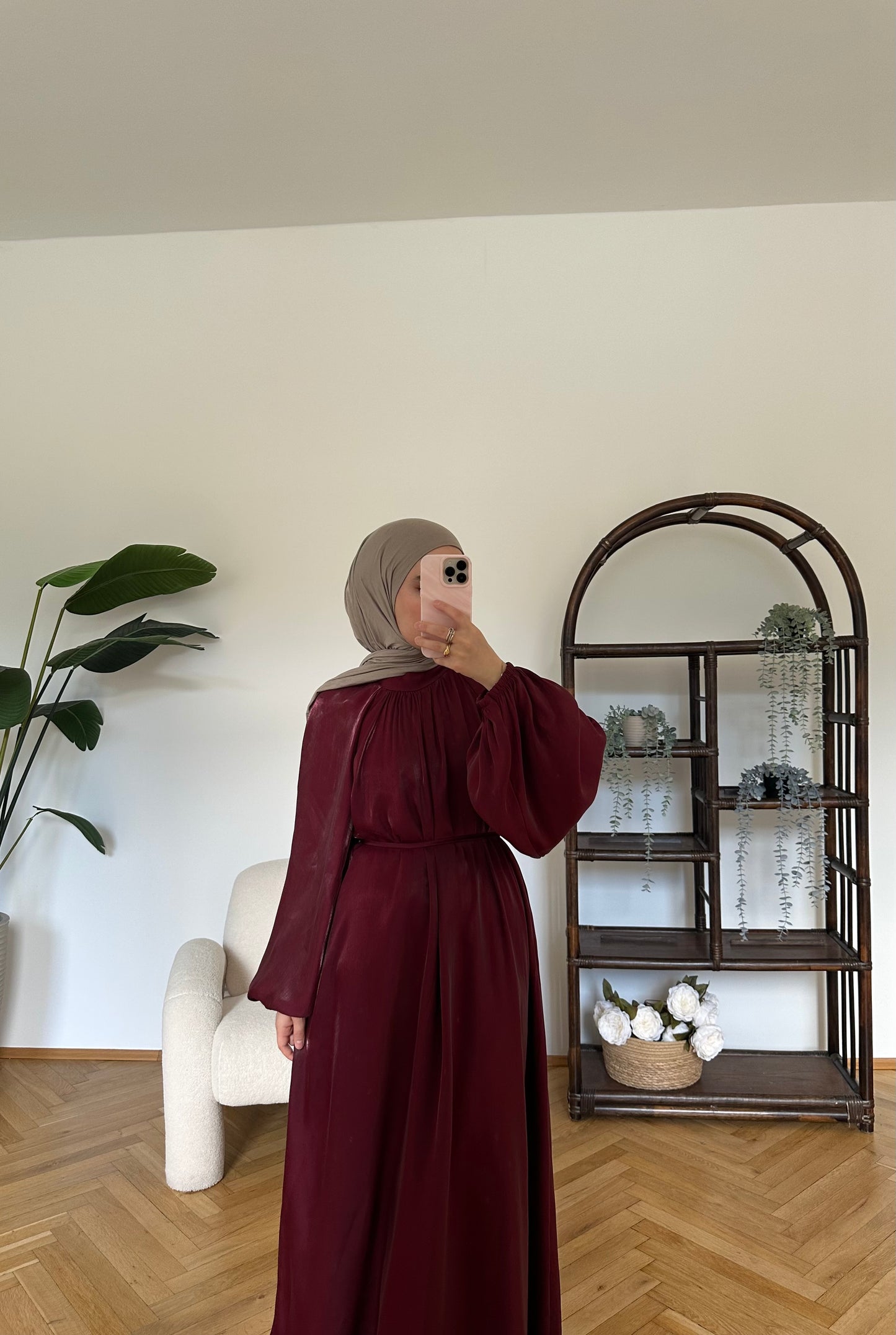 Hümra Kleid Bordeaux