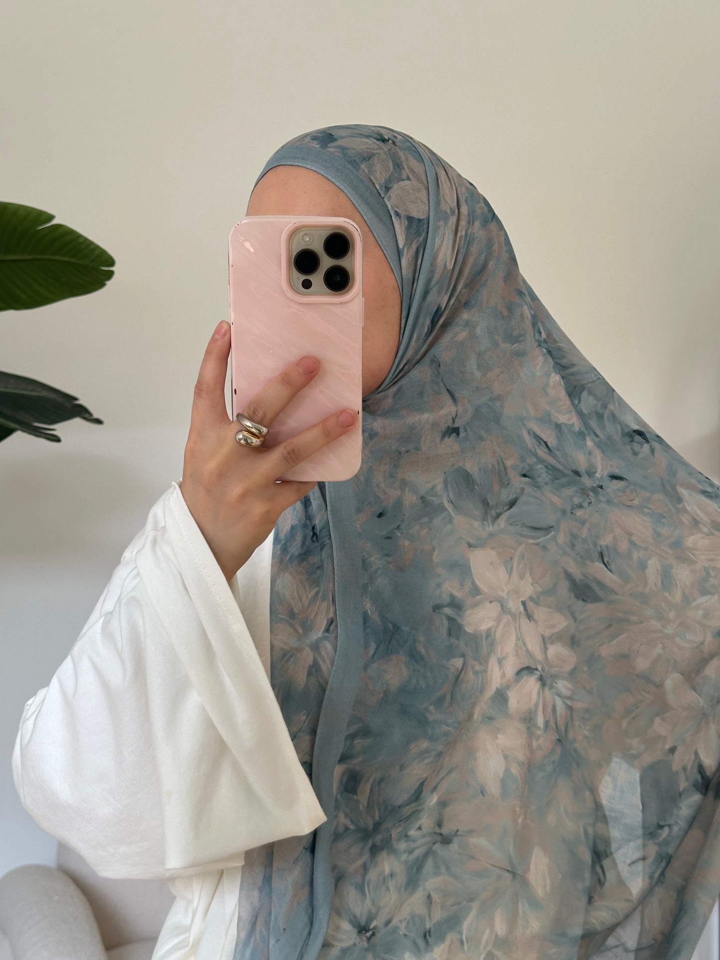 Rami Scarf Blau