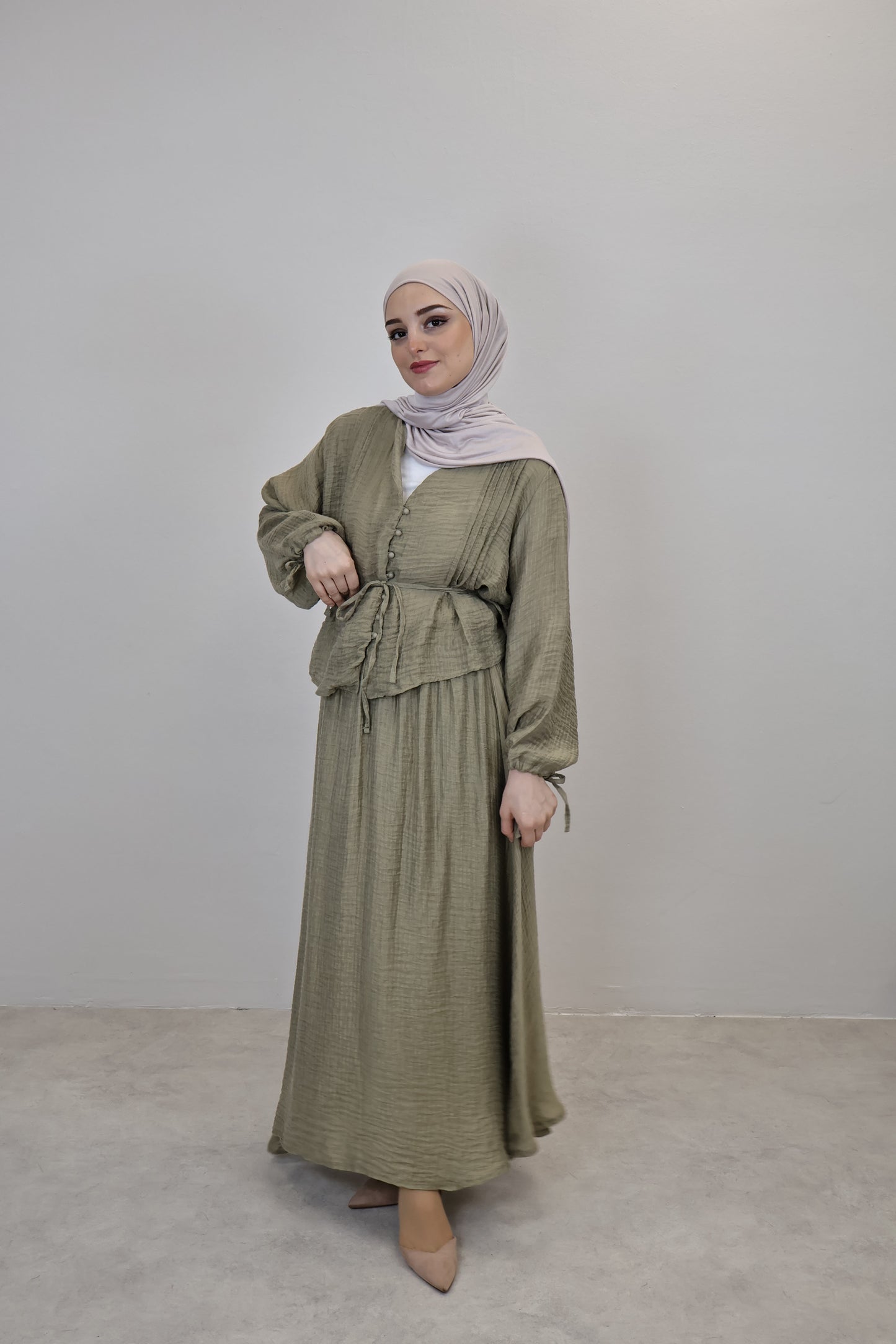 Hira Zwei-Teiler Grün