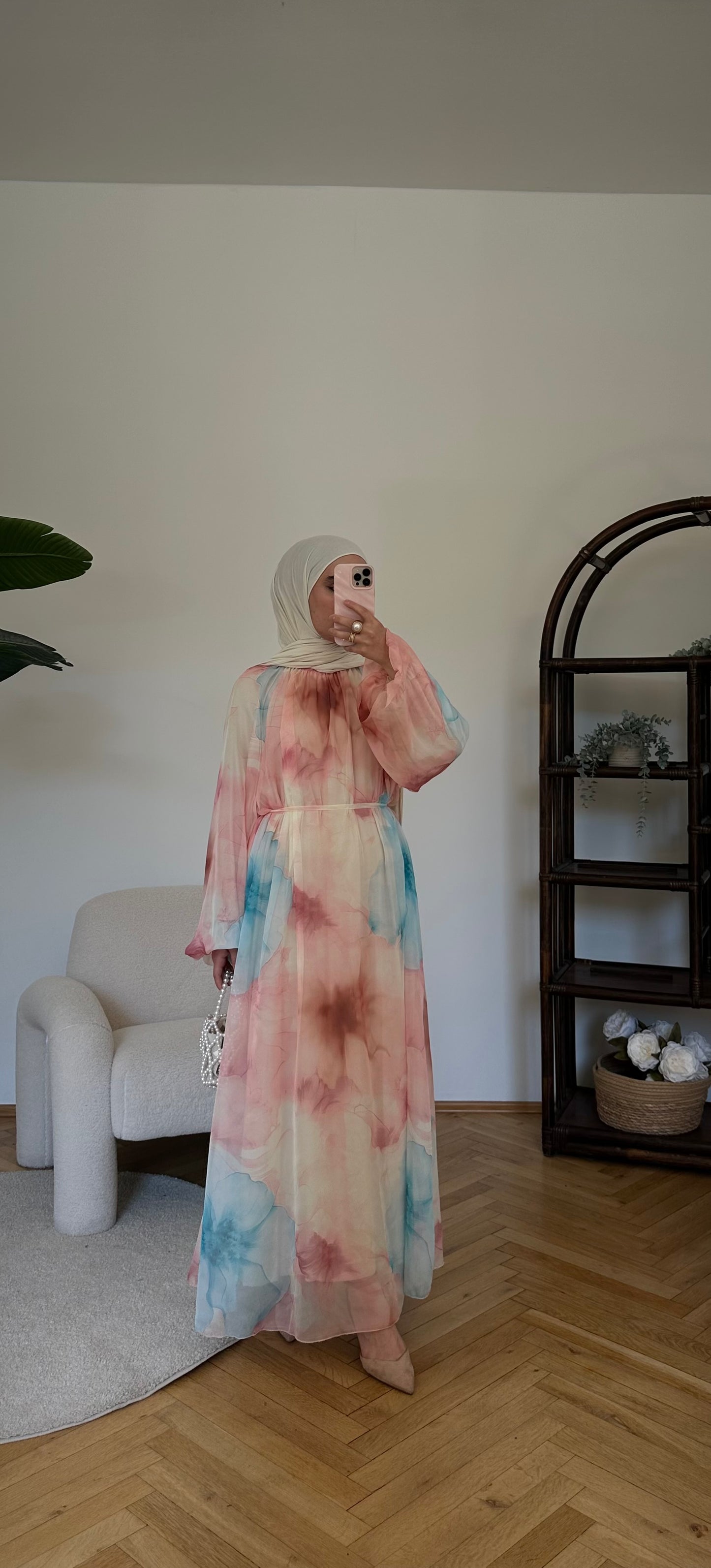 Inci Kleid Pink