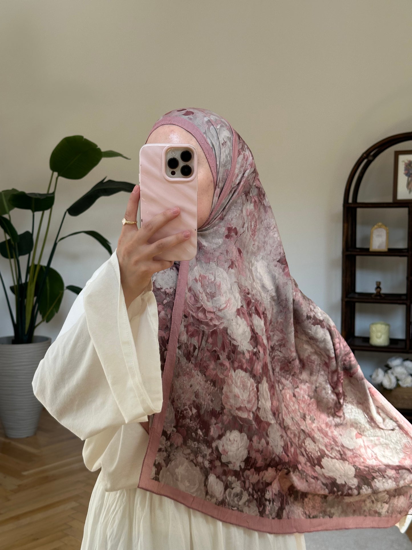 Ala Scarf Rosa