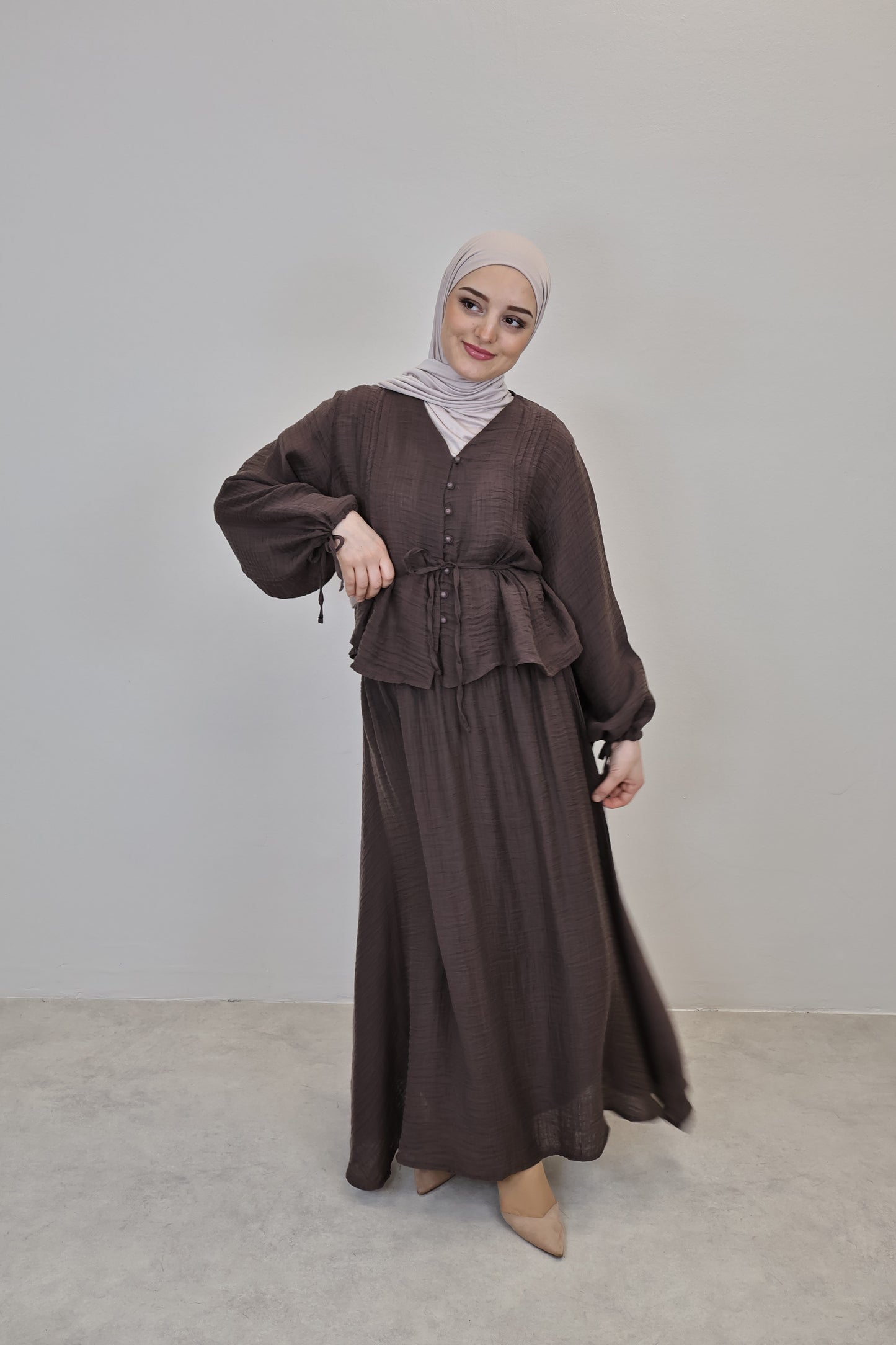 Hira Zwei-Teiler Braun