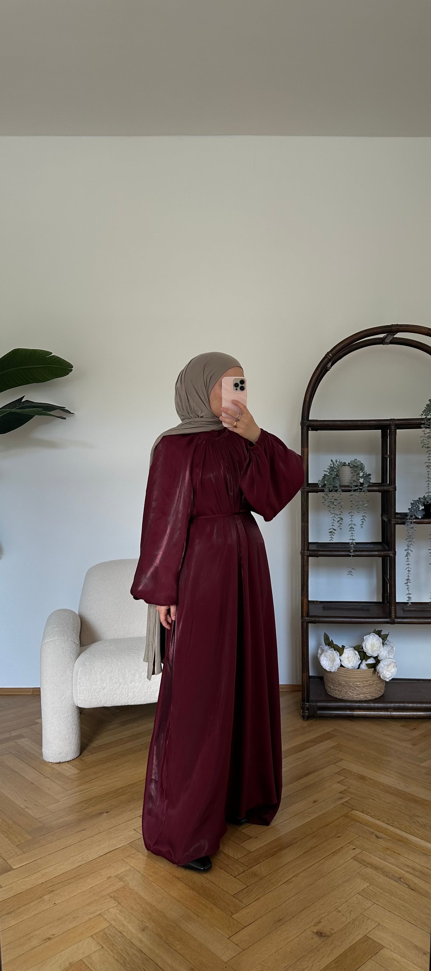 Hümra Kleid Bordeaux