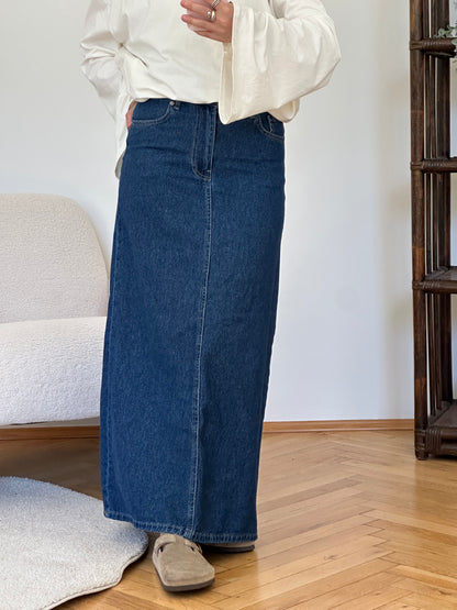 Jeansrock Dunkelblau