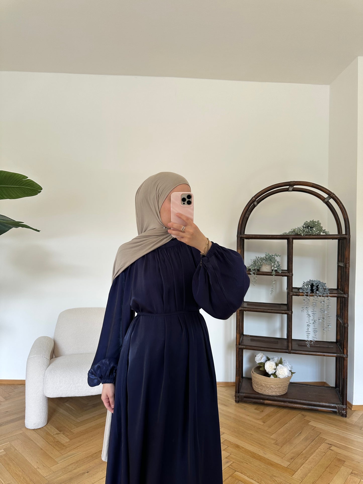 Hümra Kleid Marineblau