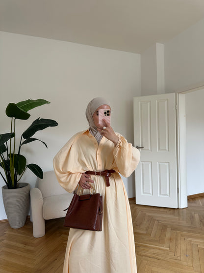 Farah Kleid Aprikose