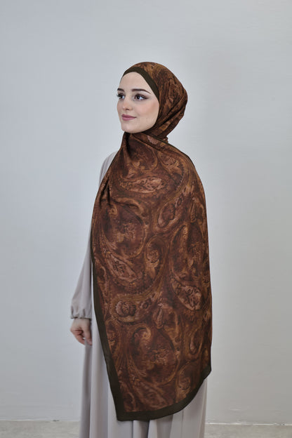 Orientalisch Scarf Grün